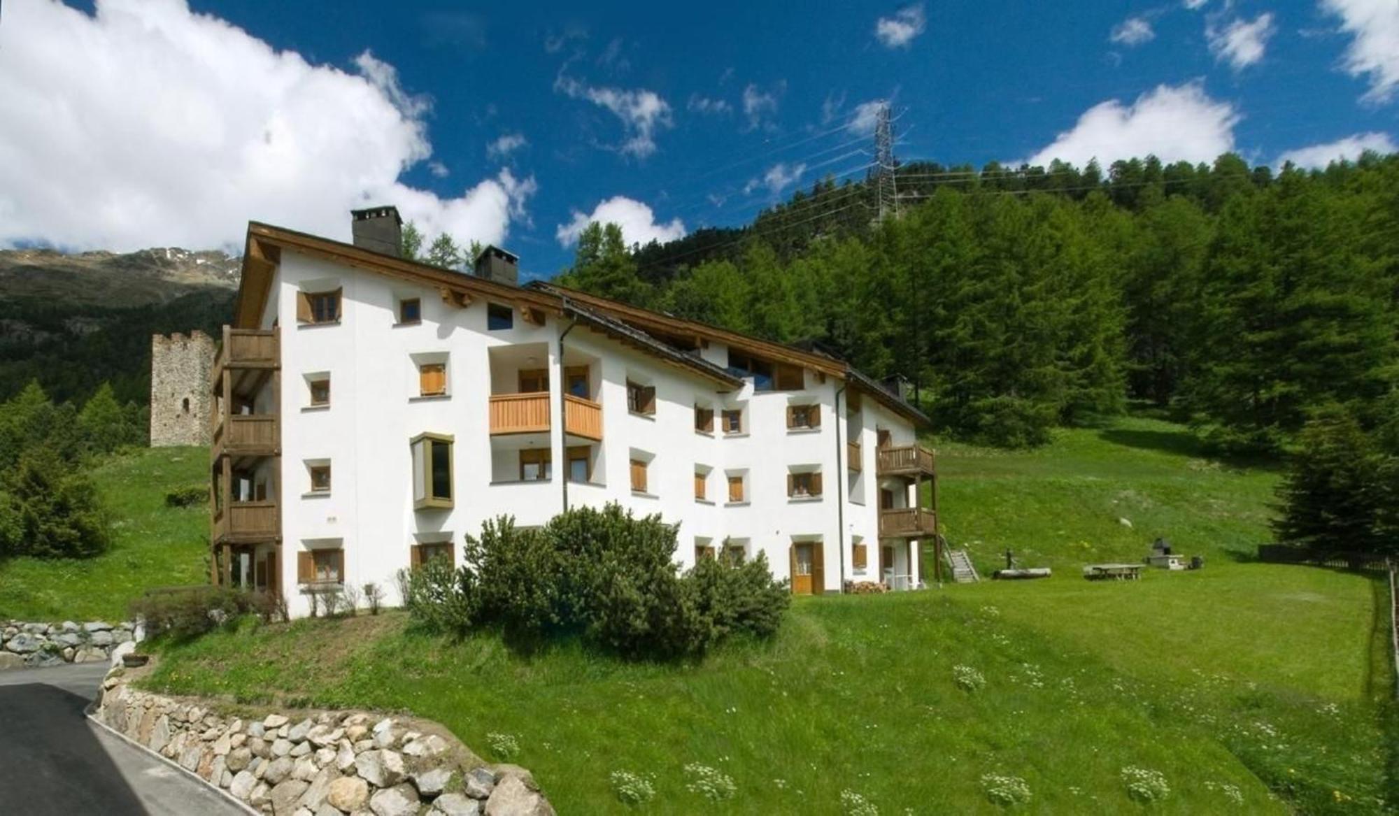 Chesa Aquileja Trueb Lägenhet Pontresina Exteriör bild